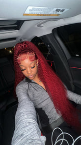 13x6 Burgundy 210%